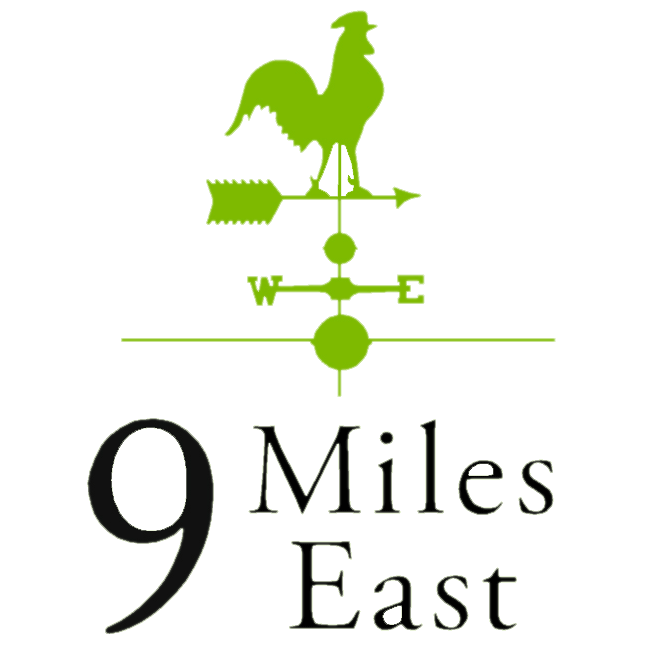 9 Miles East